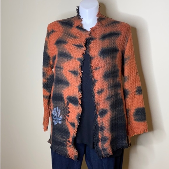 Dilemma Fringed Open Front Jacket - Picture 2 of 8